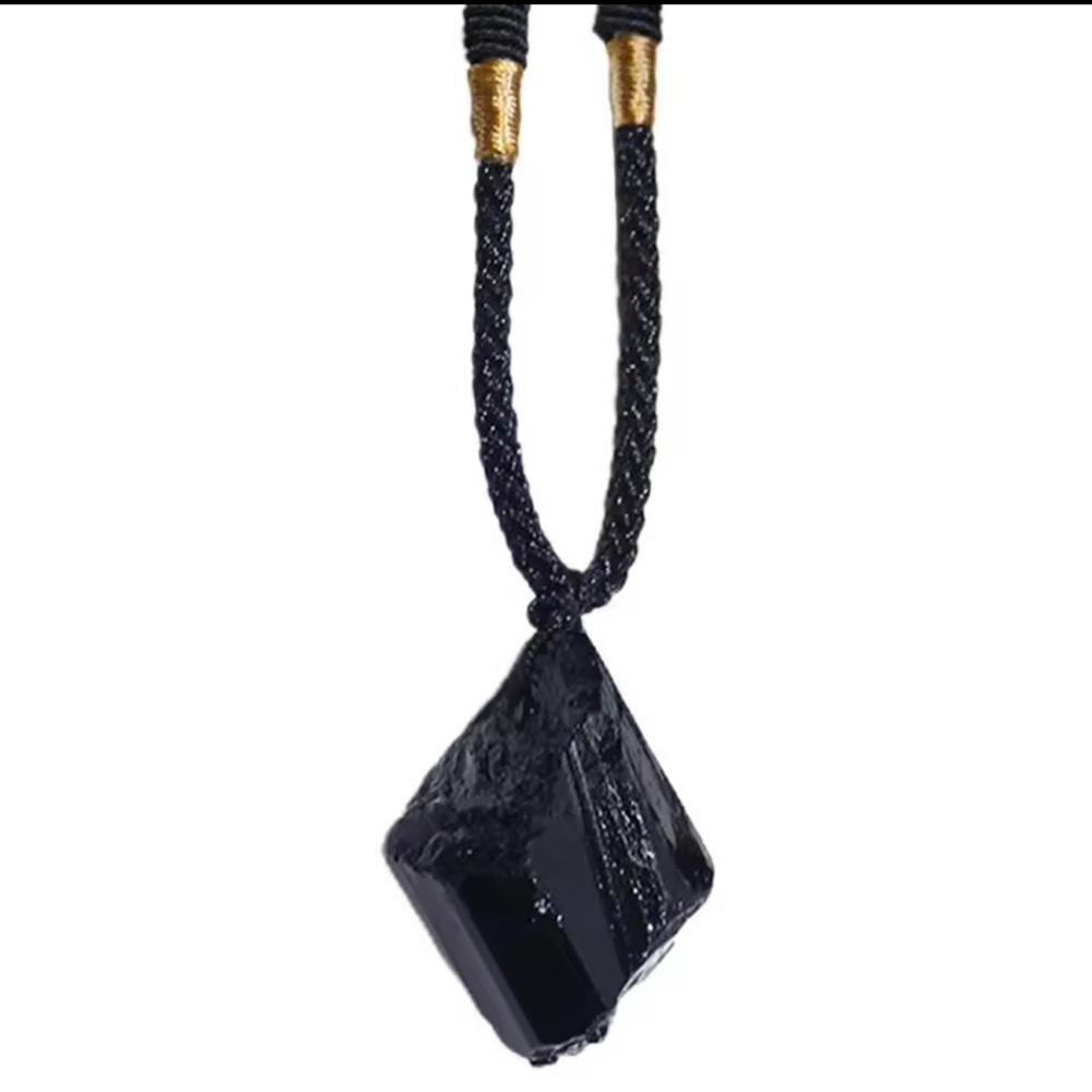 Natural Stone Necklace – Natural Crystal Healing Stone Pendant for Men & Women - Picture 10 of 17